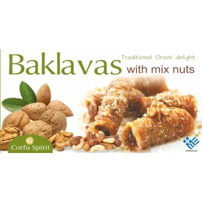GREEK BAKLAVA WITH MIX NUTS...